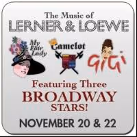 THE MUSIC OF LERNER & LOEWE Comes to Riverside Theatre, 11/20 & 22