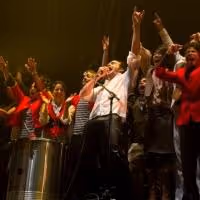 Photo Coverage: Fuerza Bruta Celebrates Opening Night of WAYRA