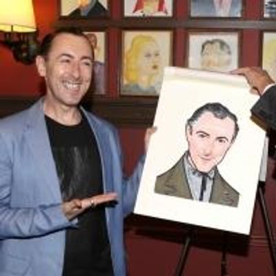 Photo Coverage: CABARET&#039;s Alan Cumming Unveils Sardi&#039;s Caricature!