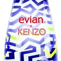KENZO Designs Limited Edition Evian Bottle