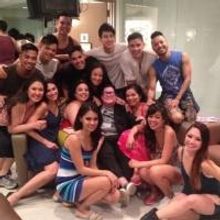 Photo Flash: ORANGE IS THE NEW BLACK's Lea Delaria Visits HERE LIES LOVE!