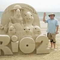 VIDEO: Watch RIO 2 Rio 2 Sand Sculpting Time-Lapse Video! Video