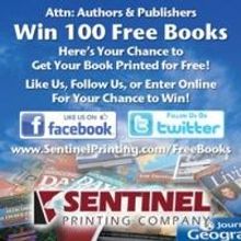 Sentinel Printing Launches Contest for Free Printing to Authors and Publishers