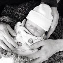 Photo Flash: Bundle of Joy - First Glance at Megan Hilty's Daughter Viola!
