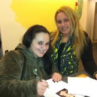 Photo Flash: Nikki Blonsky Surprises Special Needs Arts Students at Great Neck Arts…