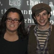 Photo Flash: Rosie O'Donnell Visits NEWSIES