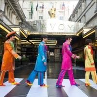 Photo Flash: Cast of West End's LET IT BE Recreates 'Abbey Road' Album Cover
