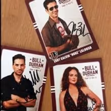 Win An Autographed Baseball Card Set From the New BULL DURHAM Musical