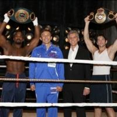 Photo Coverage: Backstage with Gennady Golovkin &amp; Michael Buffer at ROCKY!