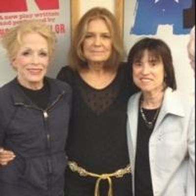 Photo Flash Exclusive: Gloria Steinem Visits Holland Taylor at ANN!