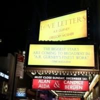 Up on the Marquee: Closing Night at LOVE LETTERS