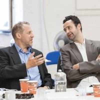 Photo Flash: First Look at Daniel Mays, Nigel Lindsay and More in Rehearsals for THE SAME DEEP WATER AS ME