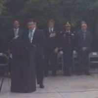 Photo Flash: Anthony Kearns Performs at JFK Ceremony in D.C.