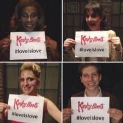 Photo Flash: KINKY BOOTS Cast Celebrates Marriage Equality!