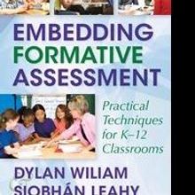 Dr. Dylan Wiliam Release Book on Embedding Formative Assessment