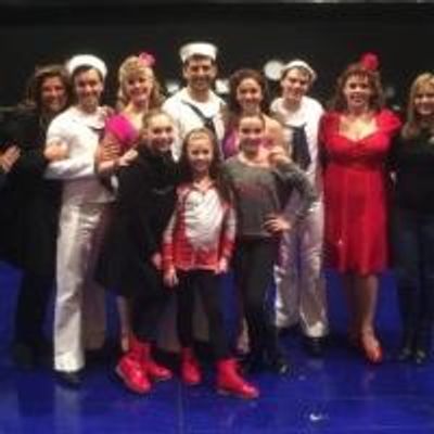 Photo Flash: Stars of Lifetime&#039;s DANCE MOMS Visit Broadway&#039;s ON THE TOWN