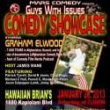 Mars Comedy's GUYS WITH ISSUES COMEDY SHOWCASE Benefits Wounded Warrior Project…