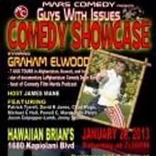 Mars Comedy's GUYS WITH ISSUES COMEDY SHOWCASE Benefits Wounded Warrior Project…