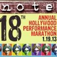 Theatre of Note Presents 18th Annual Hollywood Performance Marathon, 1/19-20