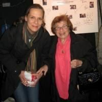 Photo Flash: Kate Burton and Dr. Ruth Visit WHO'S AFRAID OF VIRGINIA WOOLF?