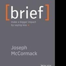 BRIEF by Joseph McCormack is Released