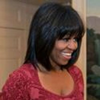Photo Coverage: Michelle Obama's Rocking New Bangs