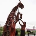 Photo Flash: Cast of WAR HORSE Visits the Olympic Park