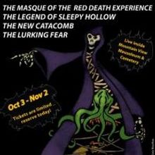 BWW Reviews: WICKED LIT Brings Spooky Literature to Life Inside Mountain View Mausole