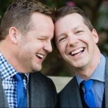 Photo Flash: Tony Nominee Sean Hayes and Scott Icenogle Tie the Knot!