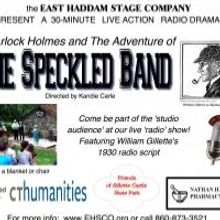 East Haddam Stage Opens SHERLOCK HOLMES AND THE ADVENTURE OF THE SPECKLED BAND Today