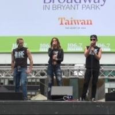 TV: ROCK OF AGES Cast Rocks Out in Bryant Park!