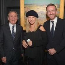 Barbra Streisand & Lily Collins Meet Willem Van Gogh at LA Art Show