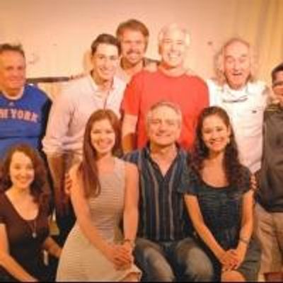 Photo Flash: BEND IN THE ROAD&#039;s Martin Vidnovic and Alison Woods Visit THE FANTASTICKS