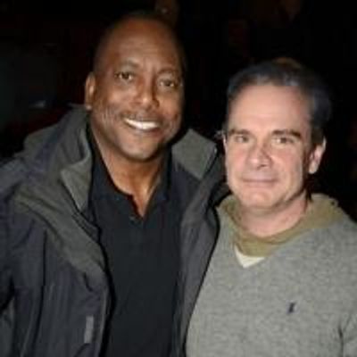 Photo Flash: Former New York Yankee Billy Sample Visits Broadway's BRONX BOMBERS