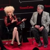 Photo Coverage: Cyndi Lauper & Harvey Fierstein Visit TimesTalks