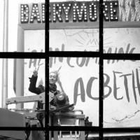 FREEZE FRAME: Alan Cumming Helps Install MACBETH Marquee