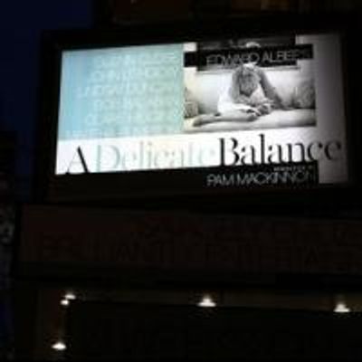 Up on the Marquee: A DELICATE BALANCE