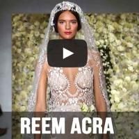 VIDEO: Reem Acra Bridal Fall 2015 Runway Show