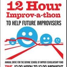 12 Hour Improv-a-Thon Set for Bovine Metropolis Theater Today