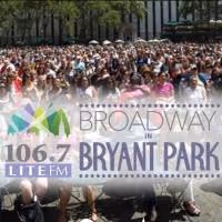 Casts of LES MIS, PIPPIN & More Visit BROADWAY IN BRYANT PARK Today