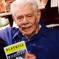 Photo Flash: Jerry Stiller Visits WIESENTHAL Off-Broadway