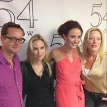 Photo Flash: Sherie Rene Scott, Michael Riedel & More Visit Sierra Boggess at 54…