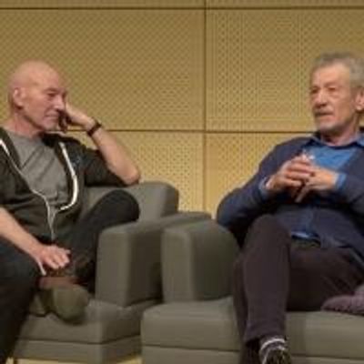 TV Exclusive: Backstage with Richard Ridge- SAG Foundation Conversations Series with Ian McKellen & Patrick Stewart; Part 1