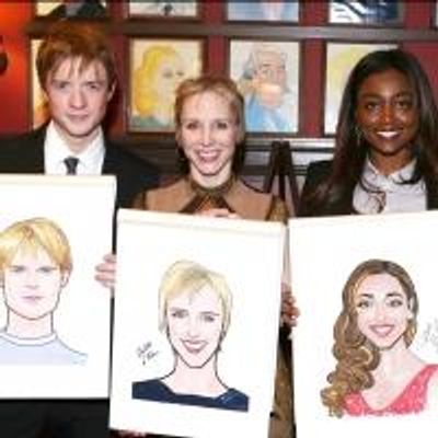 Photo Coverage: Sardi's Celebrates PIPPIN! Thomas, d'Amboise, Miller and Jones Get Caricatures