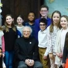 Photo Flash: Sheldon Harnick Visits Elisabeth Morrow School for Exclusive Master…