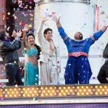 Photo Flash: Happy New Year! ALADDIN Cast Preps for 2015 in Times Square