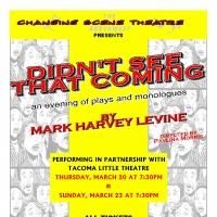 DIDN'T SEE THAT COMING Set for Tacoma Little Theatre Tonight