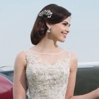 Modern Brides Channel Old Hollywood in Justin Alexander's Latest Collection
