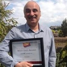 Peter Polycarpou Picks Up His 2012 BWW:UK Award For SWEENEY TODD!