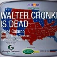Aurora Theatre Kicks Off Harvel Lab Series with WALTER CRONKITE IS DEAD, Now thru 10/
